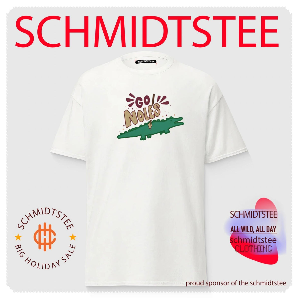 Go Noles Florida State Seminoles Spear Through Gator shirt