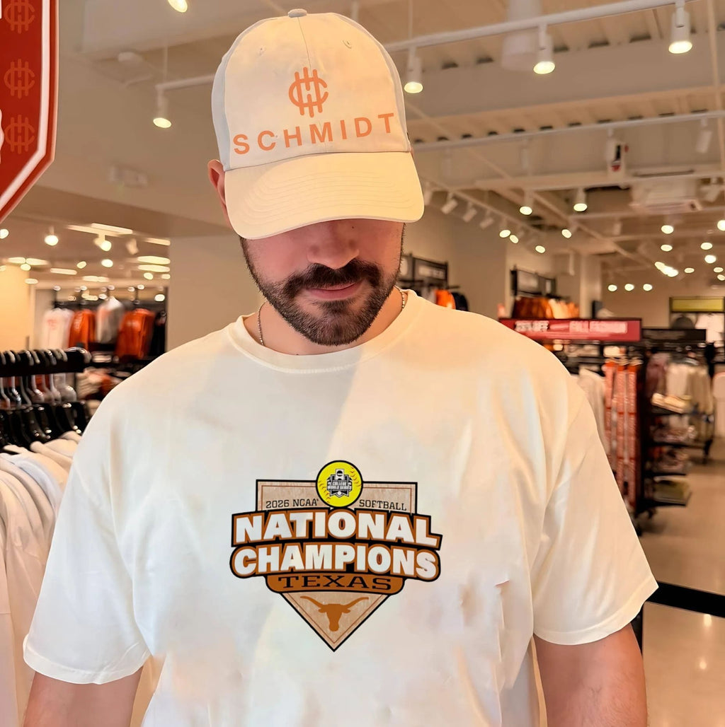 Texas Longhorns 2026 Softball National Champs Plate shirt