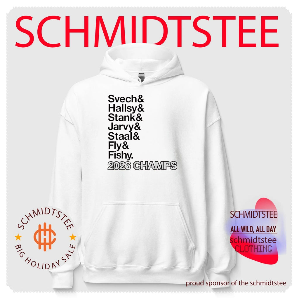 Carolina Hockey Ampersand Champs Svech & Hallsy & Stank & Jarvy & Staal & Fly & Fishy shirt