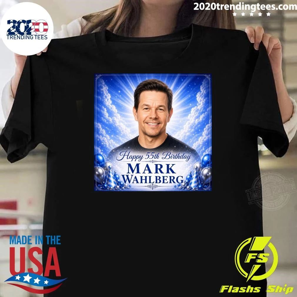 Happy 55th Birthday Mark Wahlberg Born June 5, 1971 Shirt