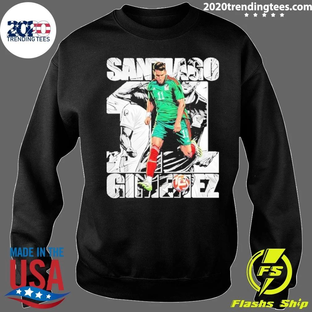 Santiago Gimenez Mexico Soccer Shirt