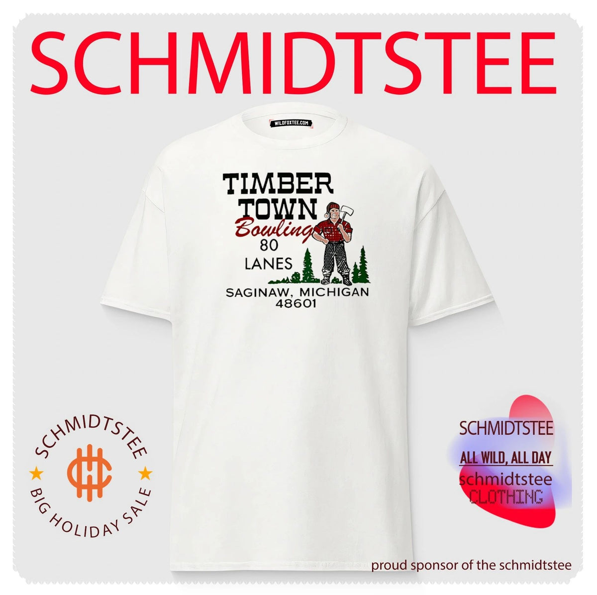 Timber Town Bowling in Saginaw Michigan vintage shirt