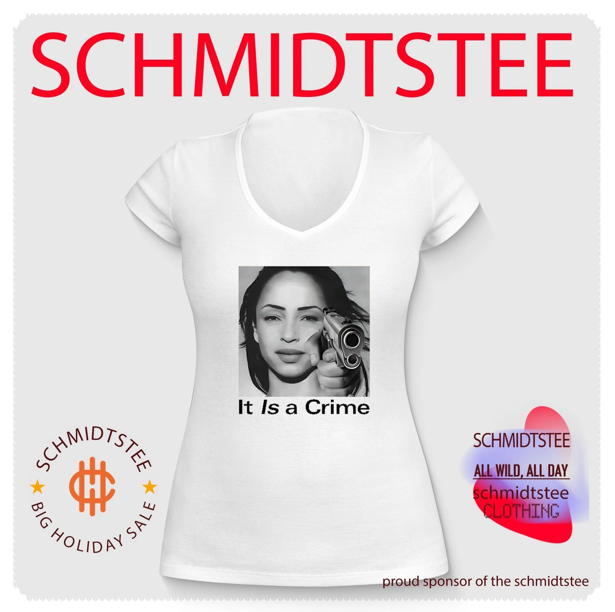 Sade It Is a Crime Vintage Graphic Shirt