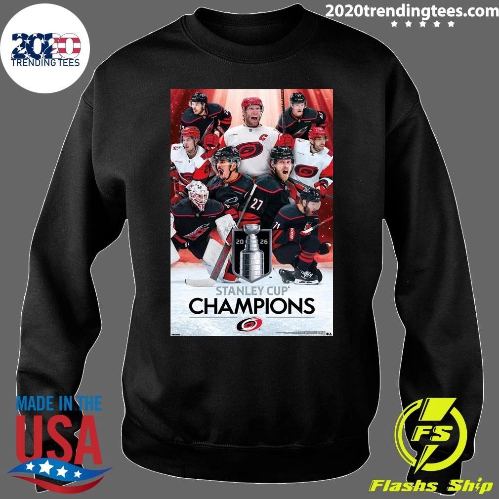 NHL Carolina Hurricanes 2026 Stanley Cup Champions Shirt