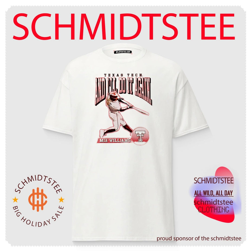 Texas Tech Mia Williams and I’ll do it again illustration shirt