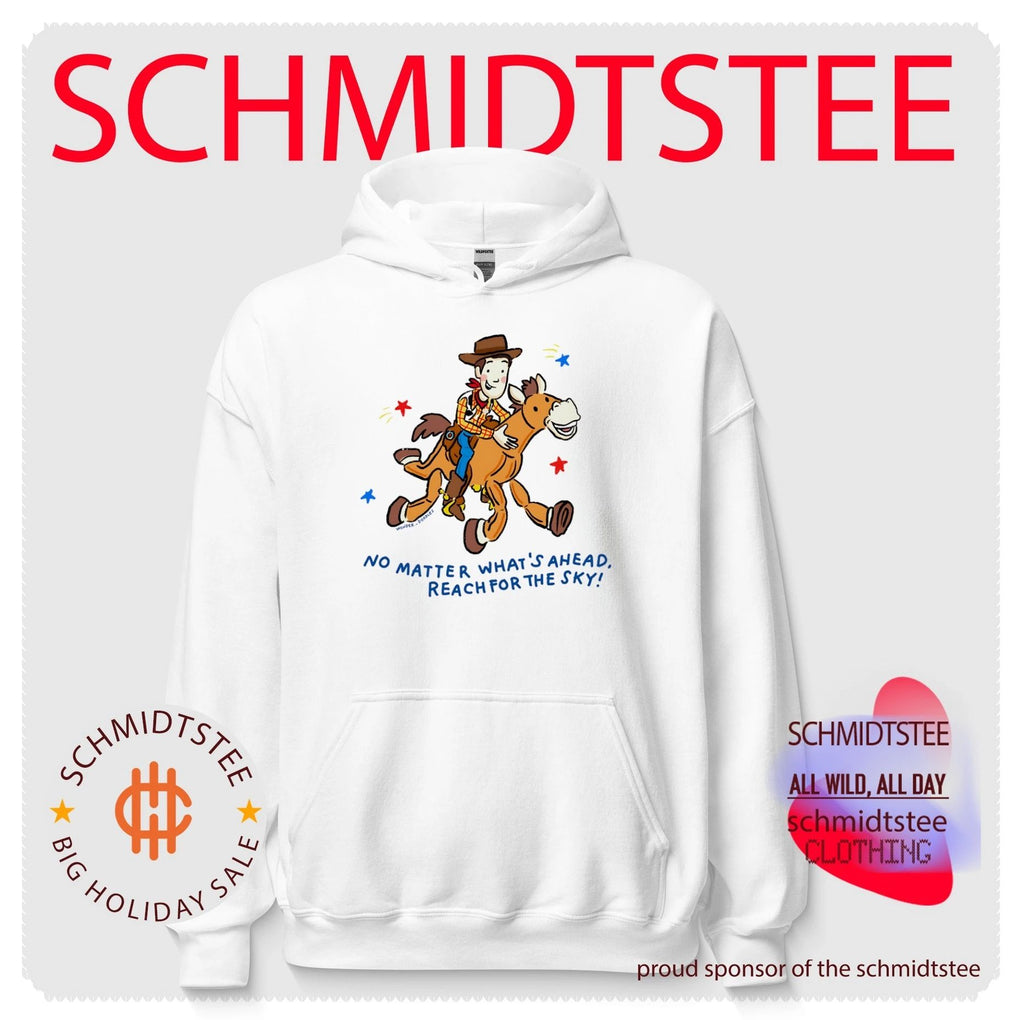 Woody and bullseye no matter what’s ahead reach for the sky shirt