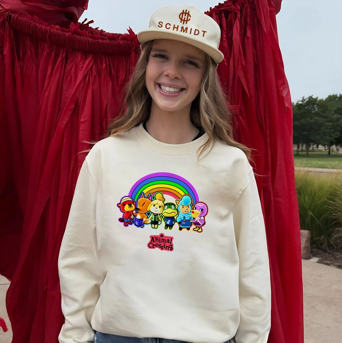 Animal Crossing Rainbow Character shirt
