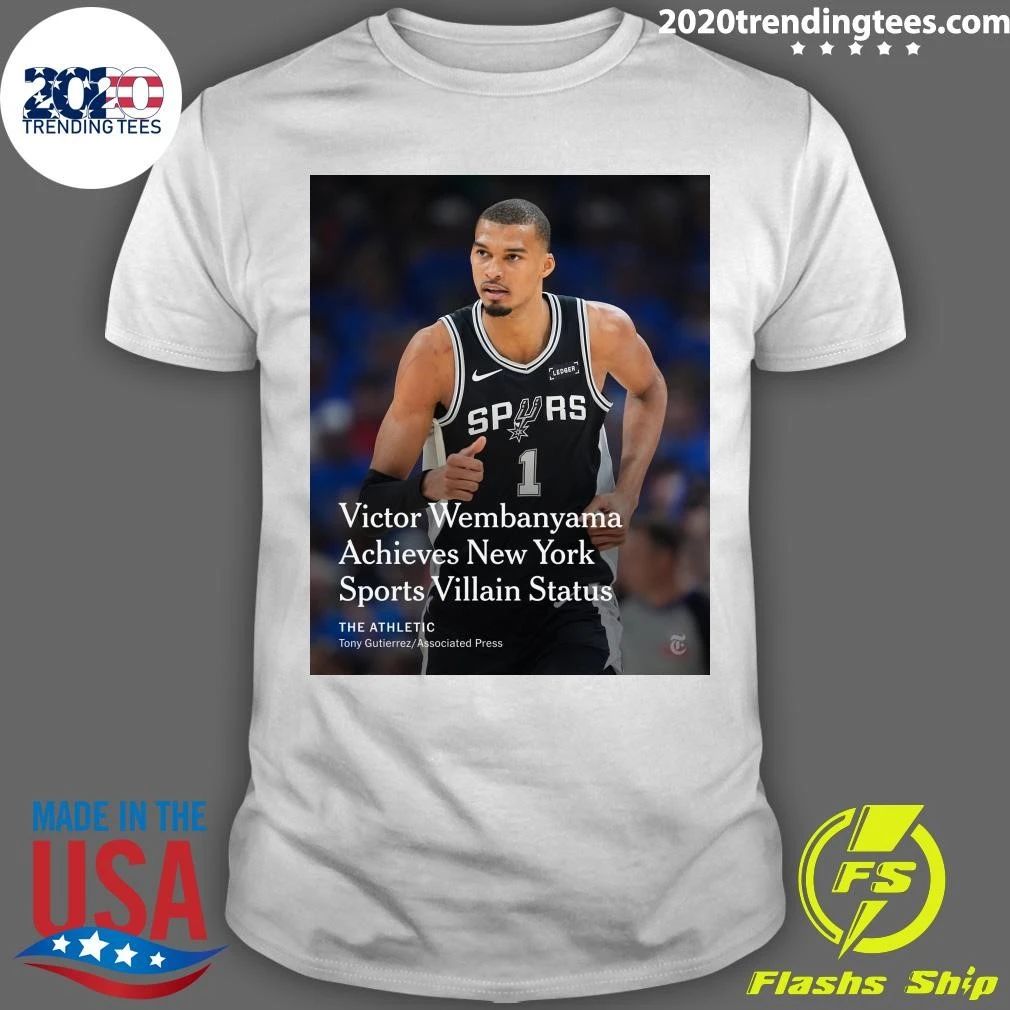 Victor Wembanyama Achieves New York Sports Villain Status Shirt