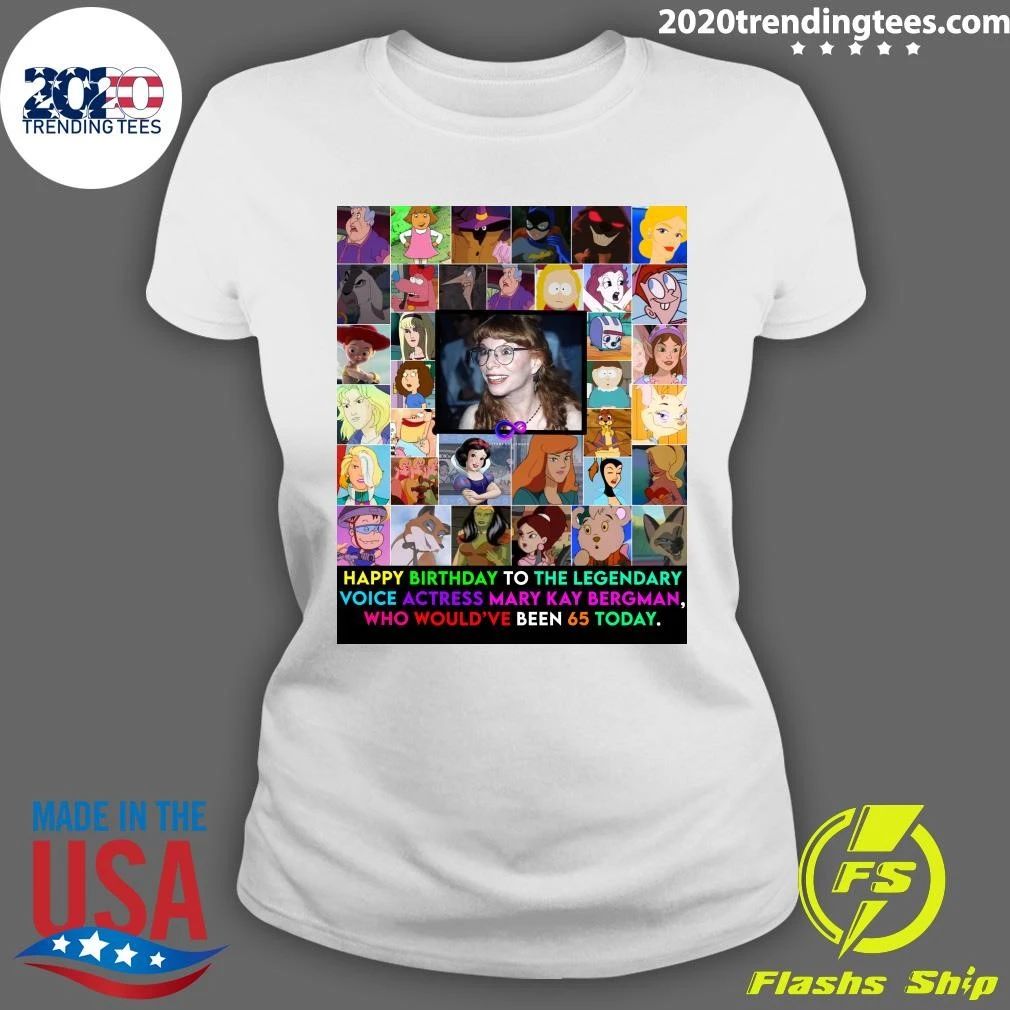 Happy Birthday To The Legendary Voice Actress Mary Kay Bergman, Who Would’ve Been 65 Shirt