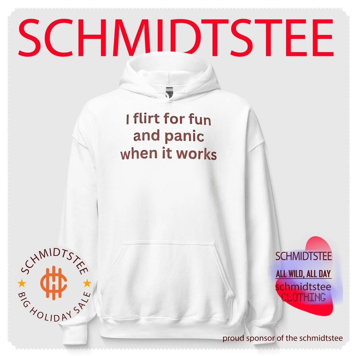 I flirt for fun and panic when it workd shirt