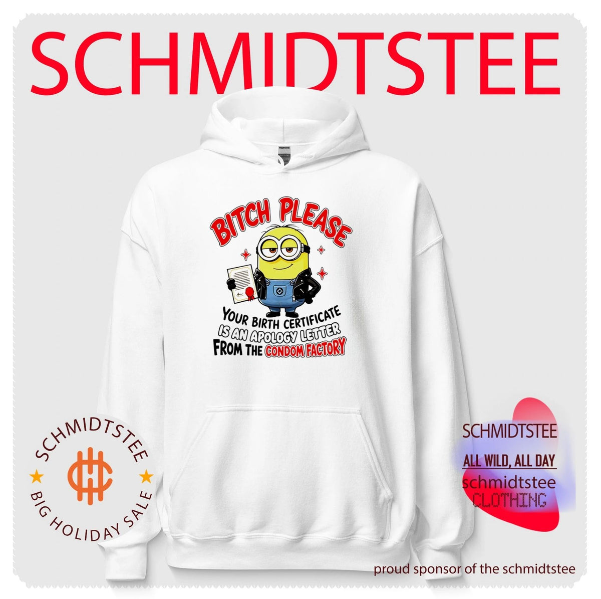 Bitch please your birth certificate is an apology letter from the condom factory shirt