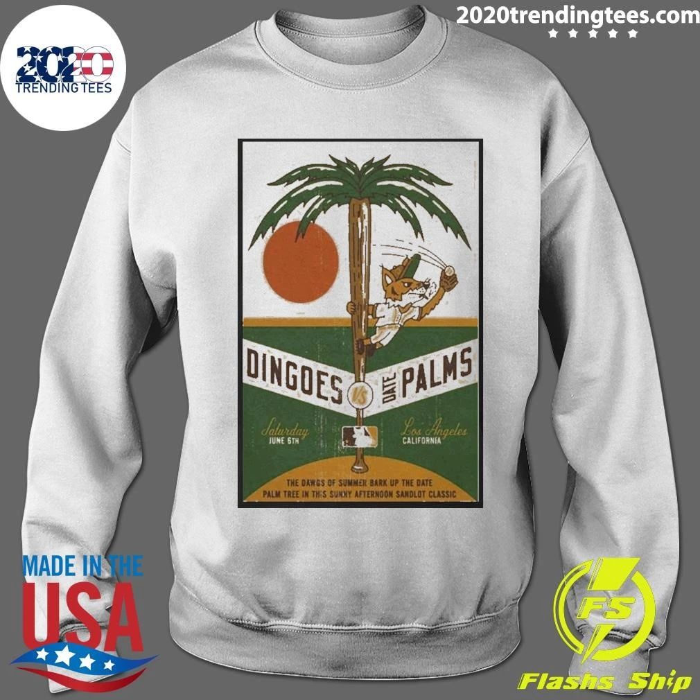 Dingoes vs Date Palms Los Angeles June 6 2026 Poster Shirt