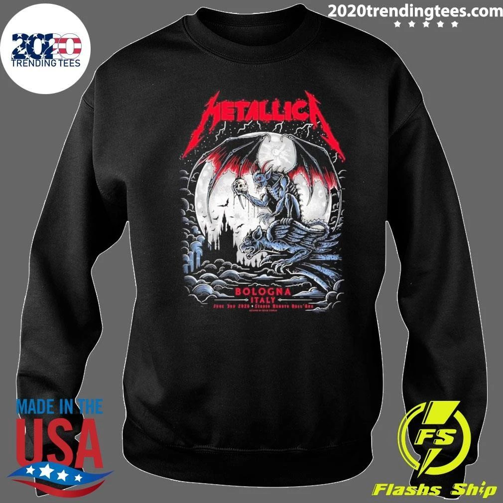 Metallica M72 World Tour Bologna June 3rd 2026 Pop-Up Shop Shirt