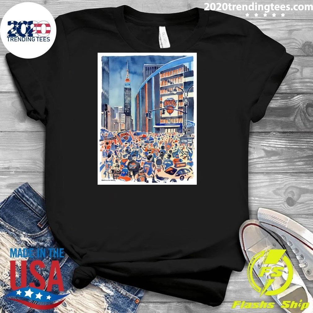 New York, We Made It Happen NYON Knicks 2026 NBA Finals Art Print Shirt