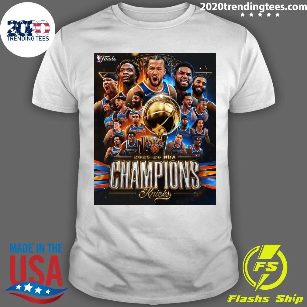 For The First Time In 53 Years, The Knicks Are NBA Champions New York Defeats San Antonio 4-1 In The NBA Finals Shirt