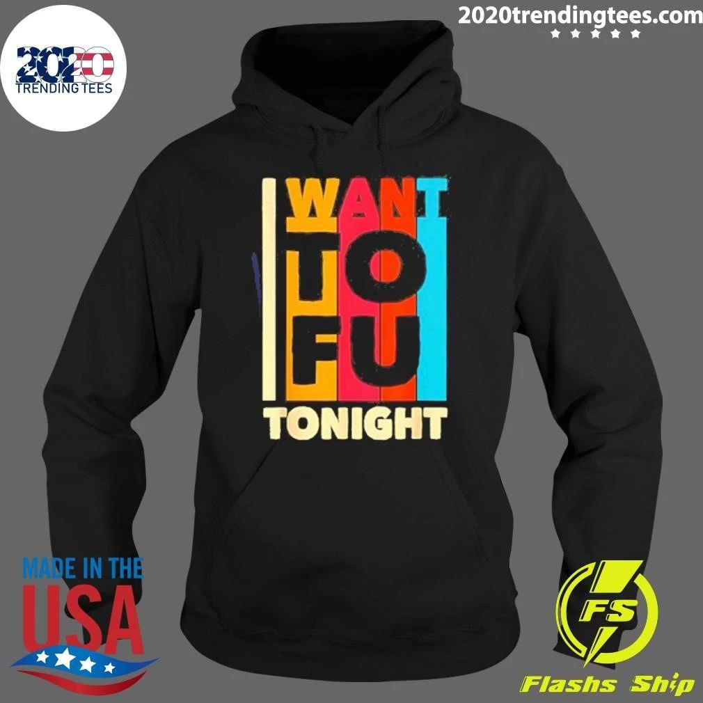 I Want Tofu Tonight Shirt