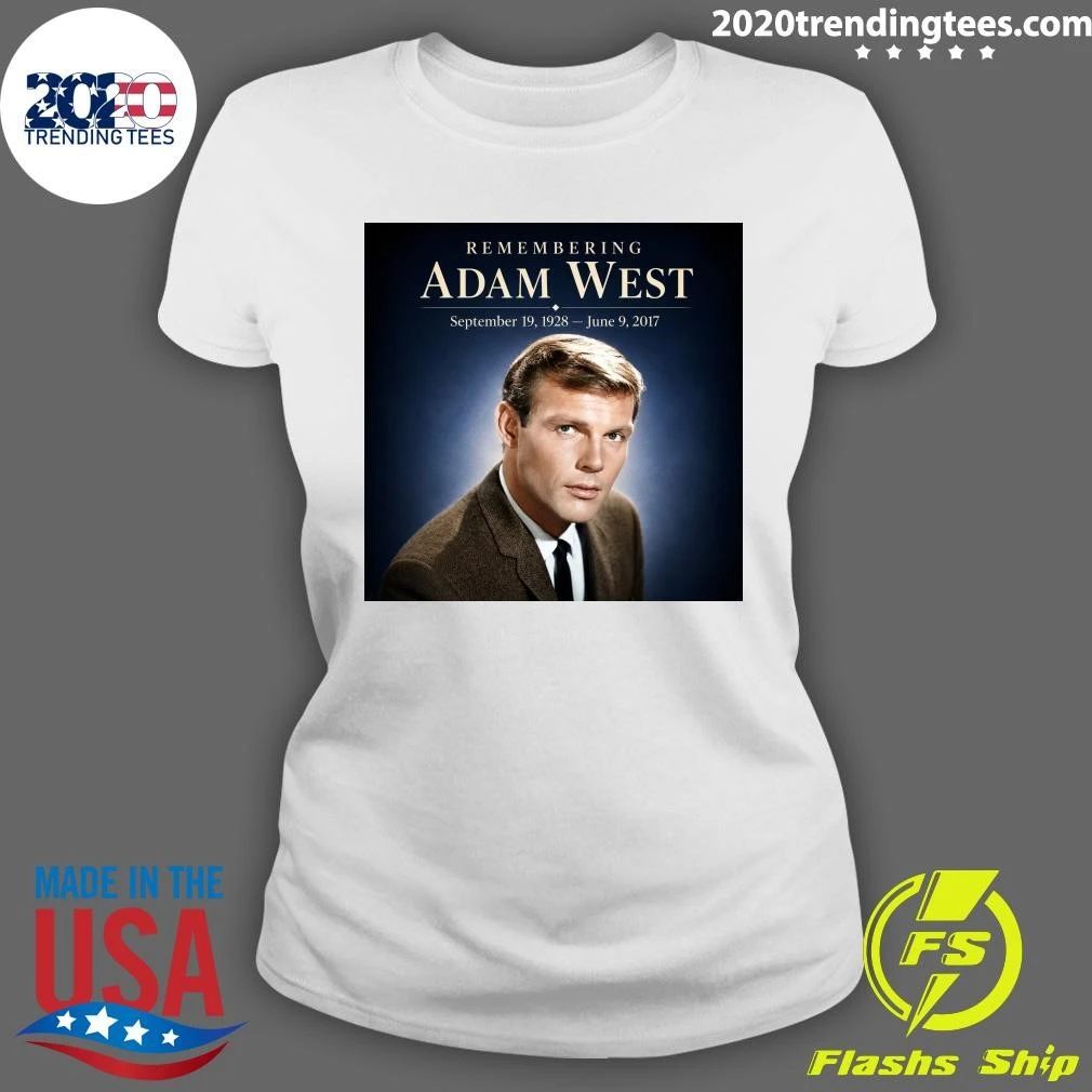 Remembering Adam West September 19, 1928 – June 9, 2017 Shirt