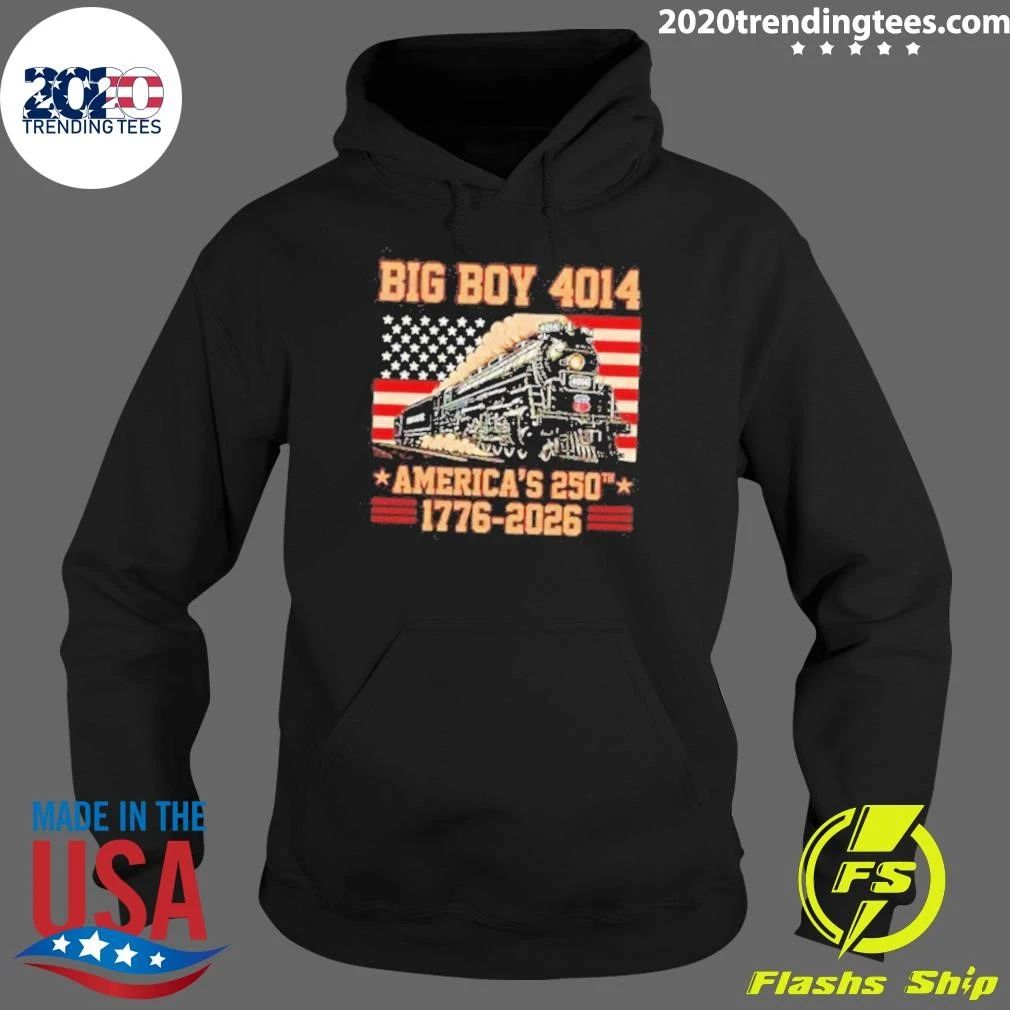 America’s 250 Years Big Boy 4014 Train US Flag 1776-2026 Shirt