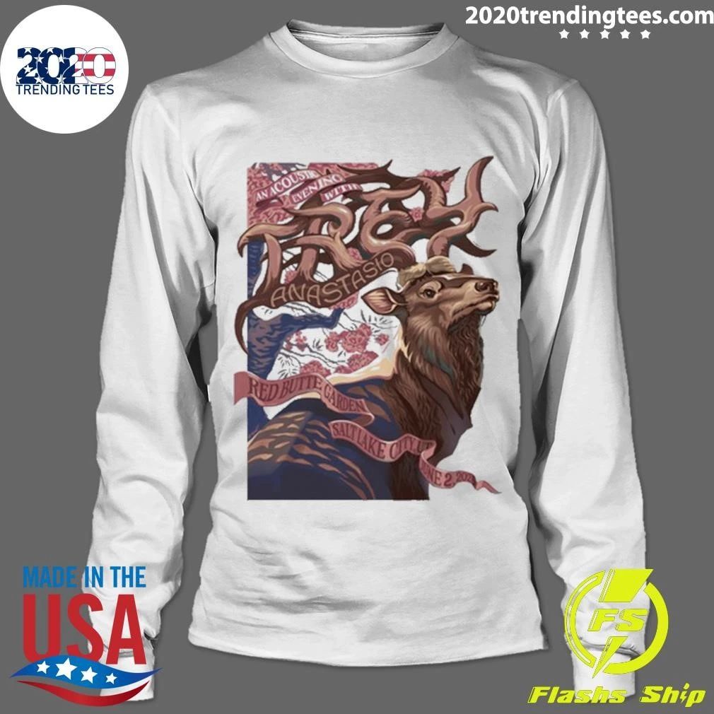 Trey Anastasio Concert June 02 2026 Salt Lake City, UT Tee Shirt