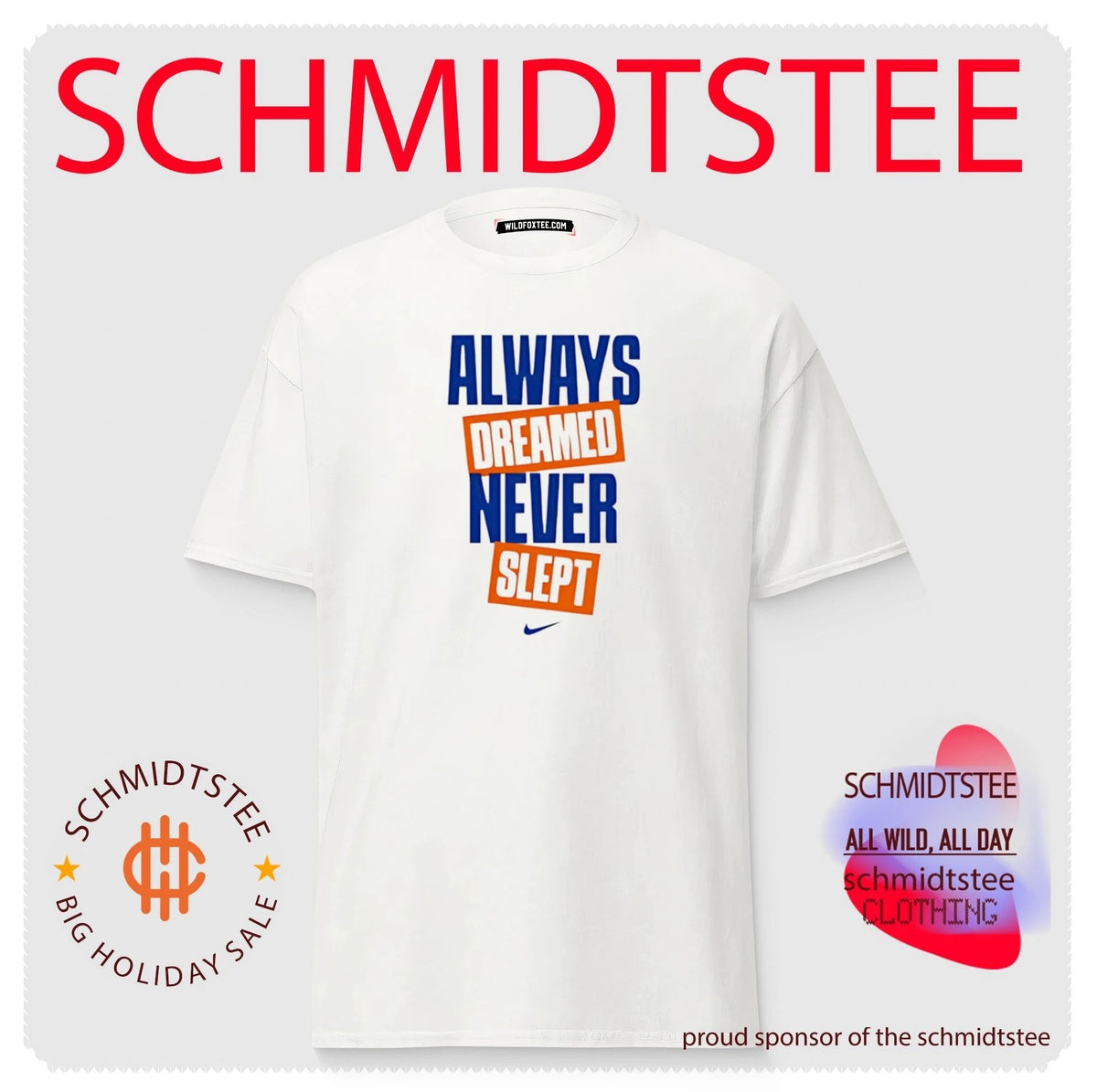 Always dreamed never slept New York Forever shirt