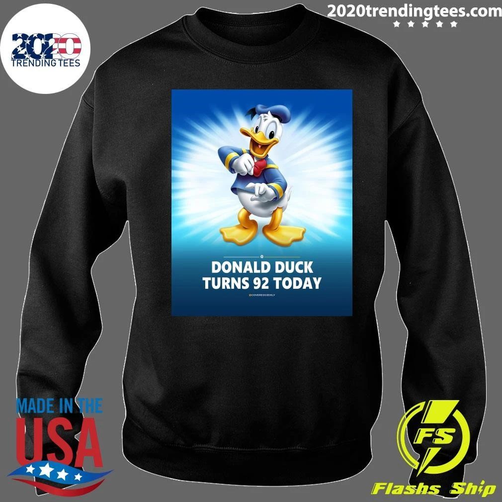 Happy 92nd Birthday To Donald Duck Shirt