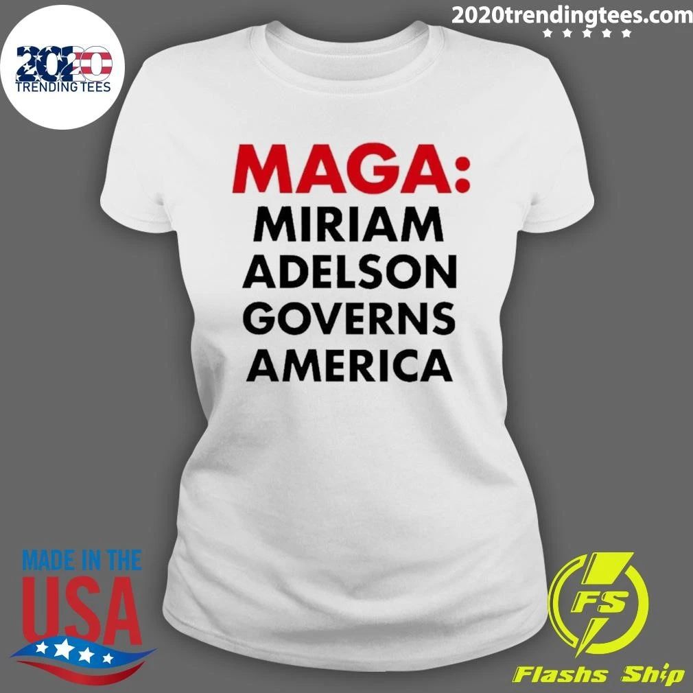 Maga Miriam Adelson Governs American Shirt