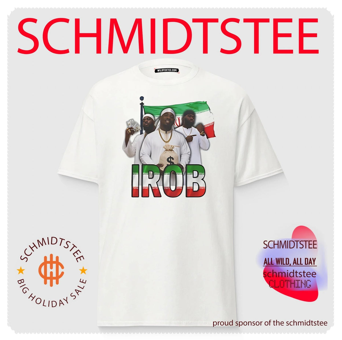 Irob Mexico flag shirt