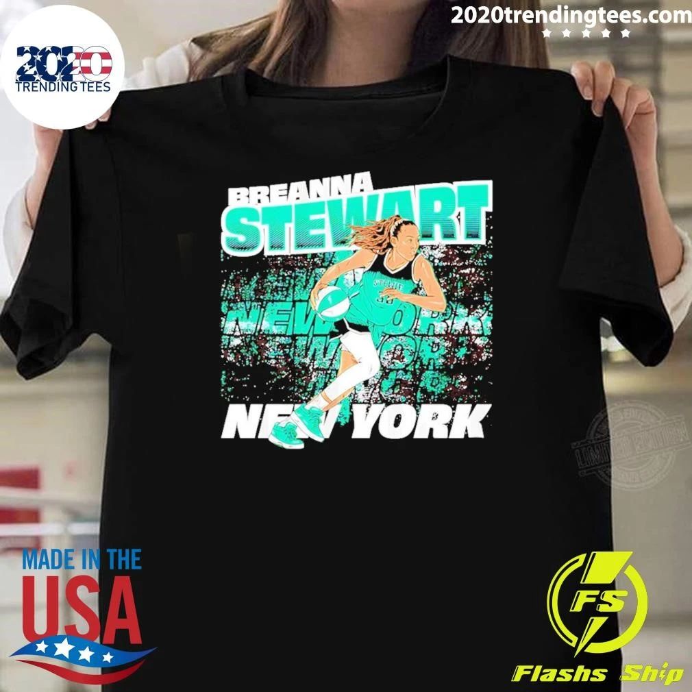 New York Breanna Stewart Street Ball Shirt