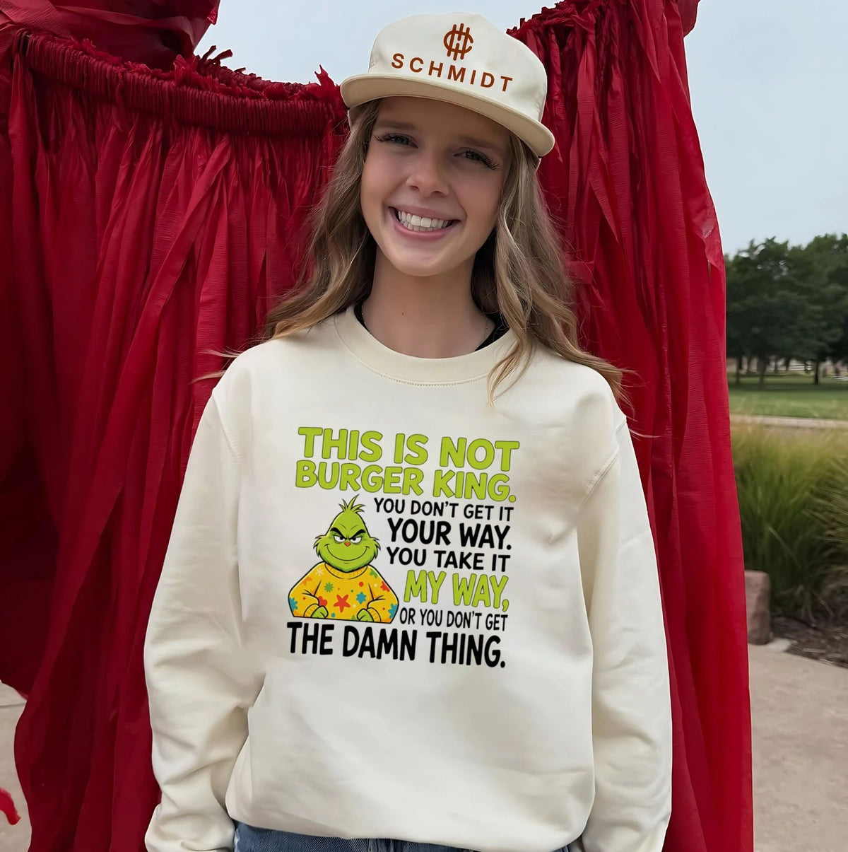 The Grinch This Is Not Burger King You Take It My Way shirt