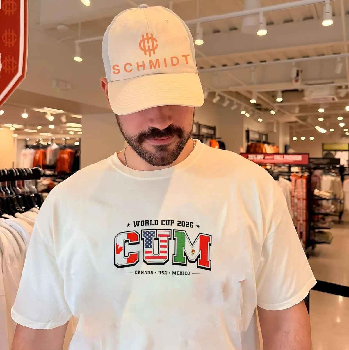 CUM World Cup 2026 Canada Usa Mexico shirt