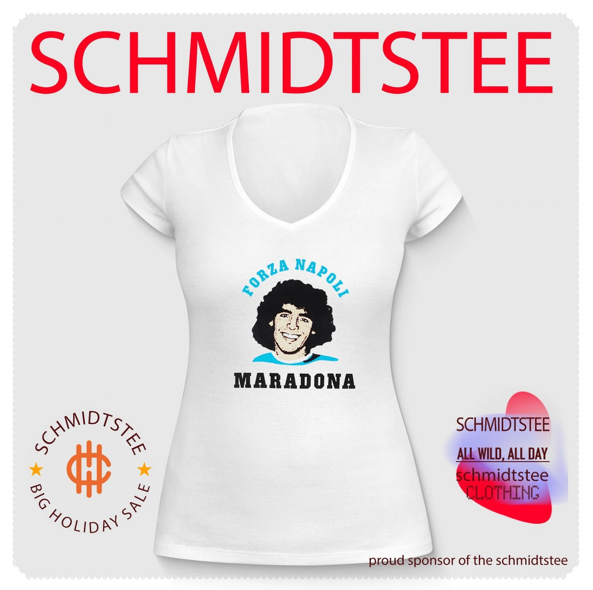 Forza Maradona Maradona Argentina FC paint shirt