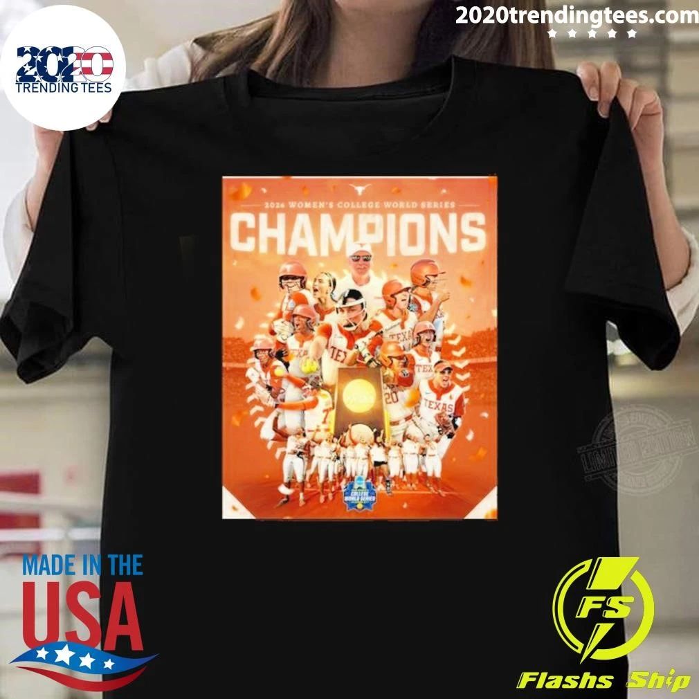 Texas Longhorns 2026 NCAA Softball Women’s College World Series National Champions Shirt