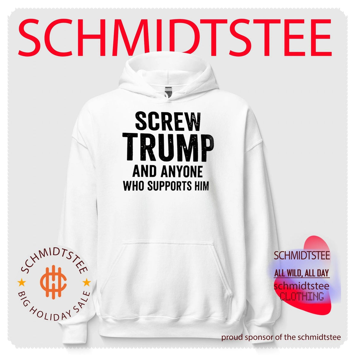 Screw Trump and anyone who supports him shirt