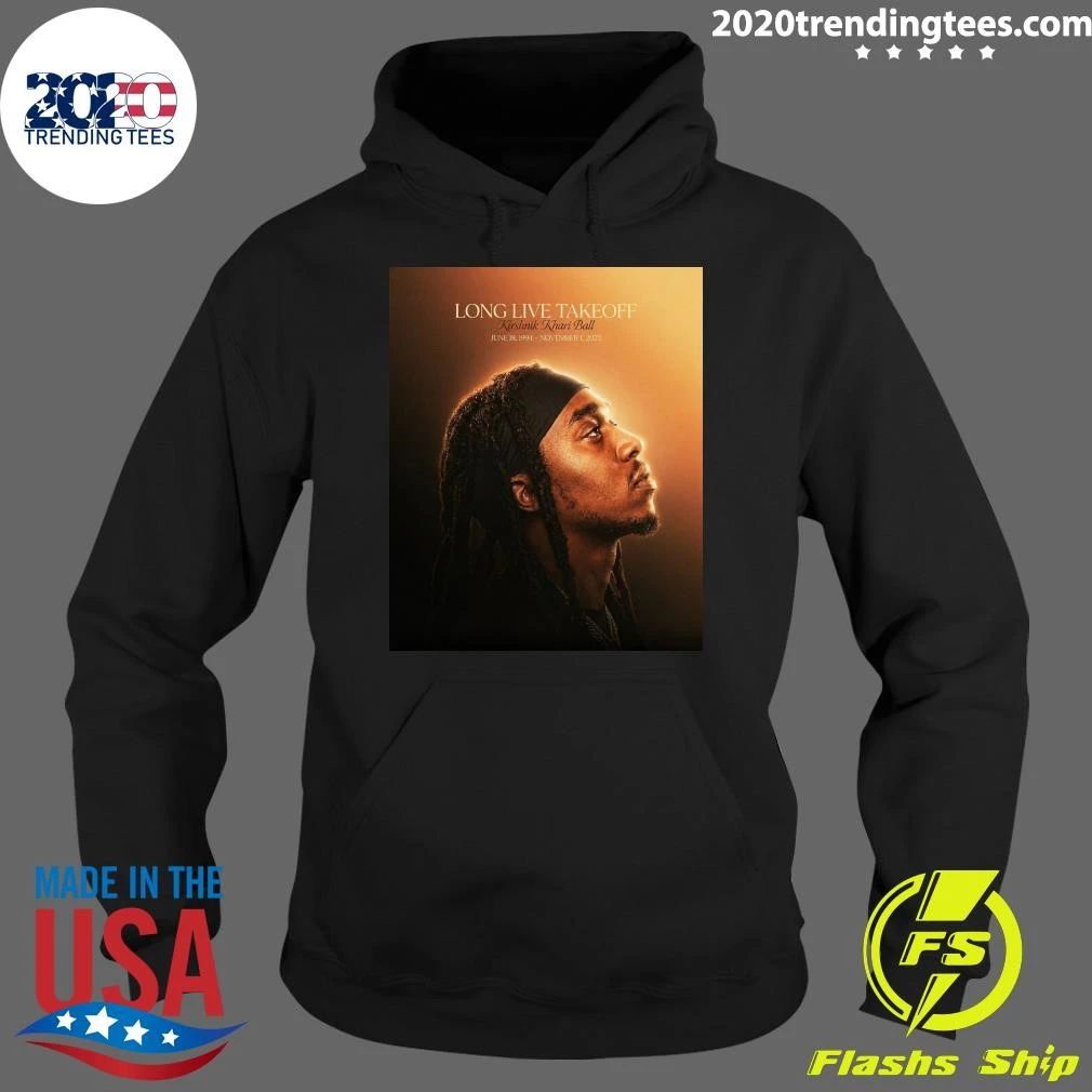 Long Live Takeoff Happy Heavenly Birthday Kirshnik Khari Ball June 18, 1994 – November 1, 2022 Shirt