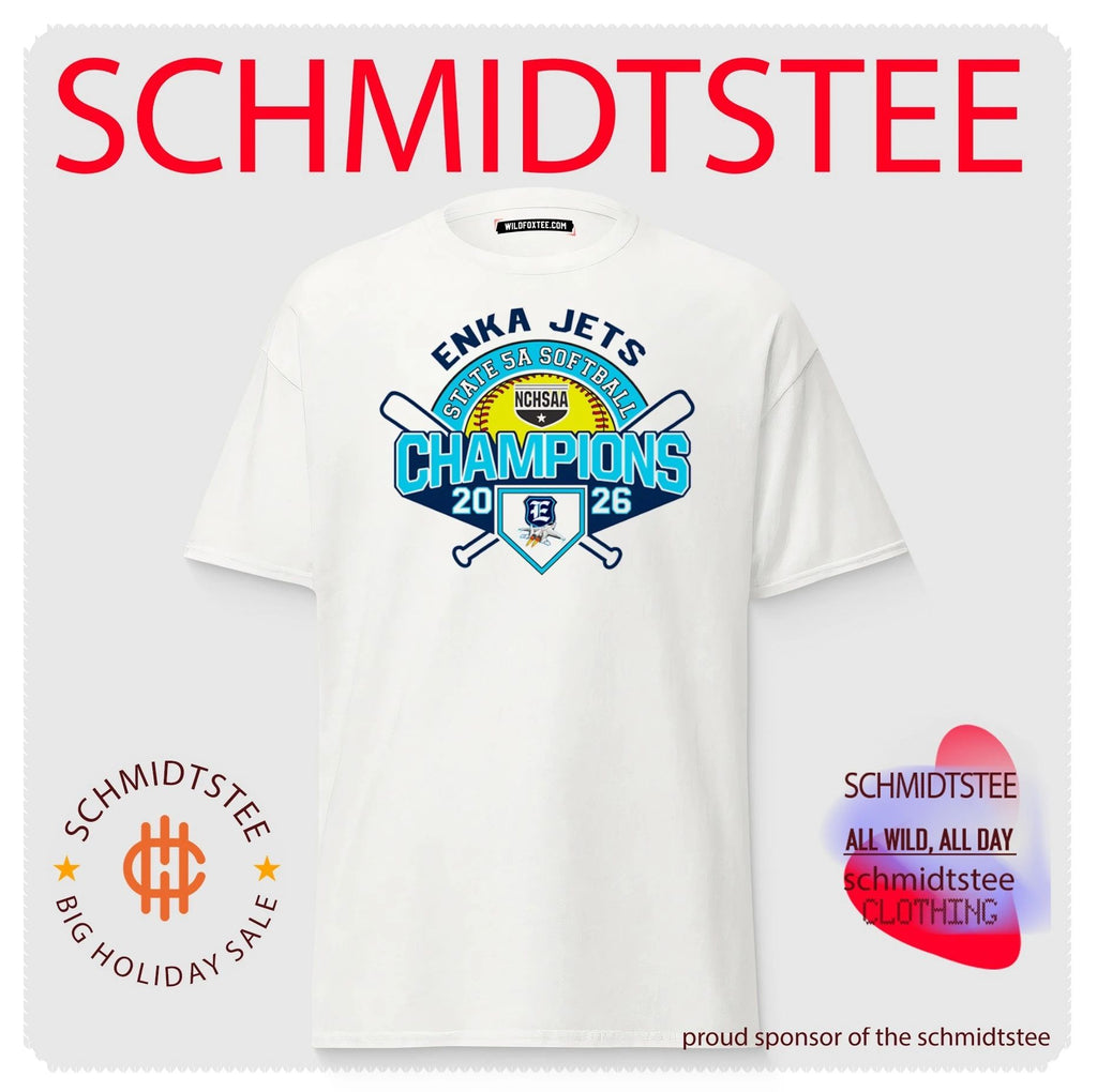 Enka Jets 2026 NCHSAA State 5A Softball Champions shirt