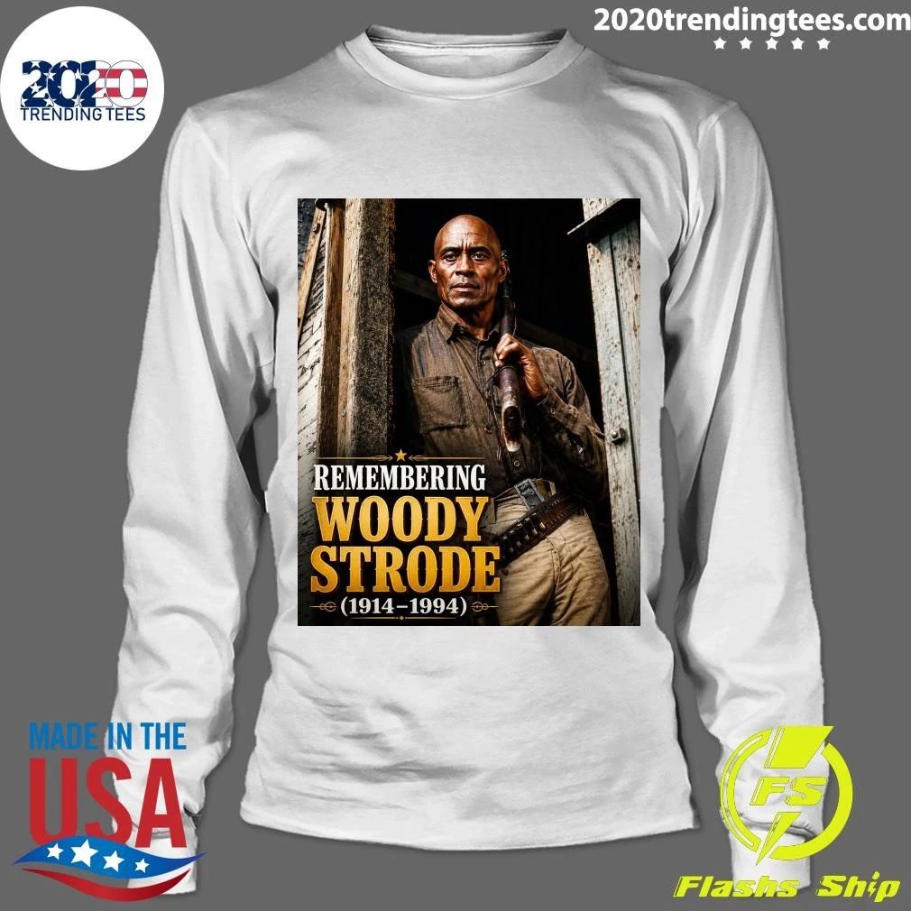 Remembering Woody Strode 1914–1994 One of Hollywood’s Most Unforgettable Western Legends Shirt
