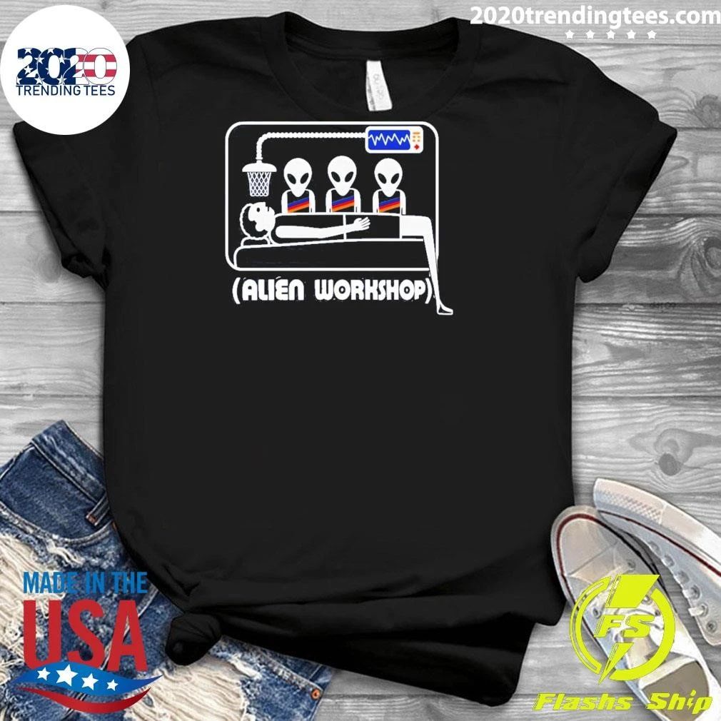 Spurs Basketball Players Performing Surgery Alien Workshop Shirt