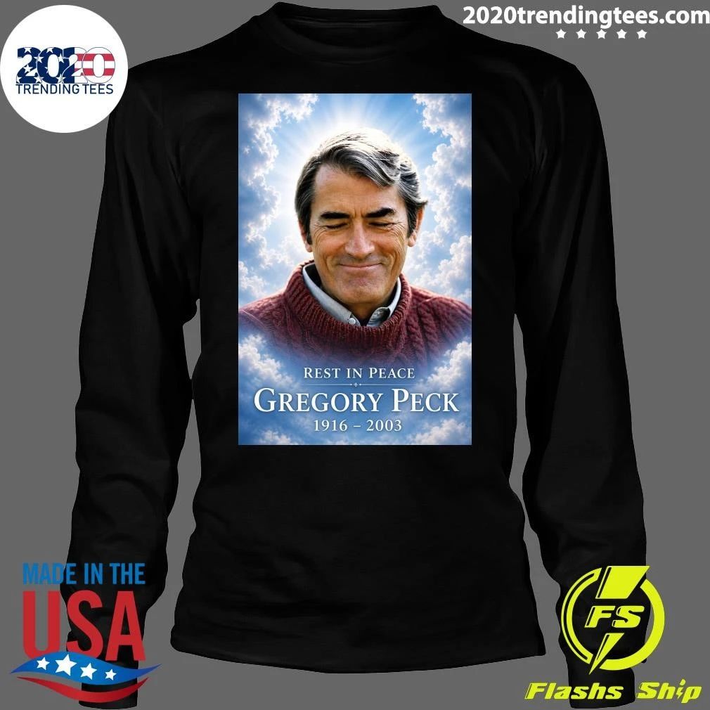 Rest In Peace Gregory Peck 1916-2003 Shirt