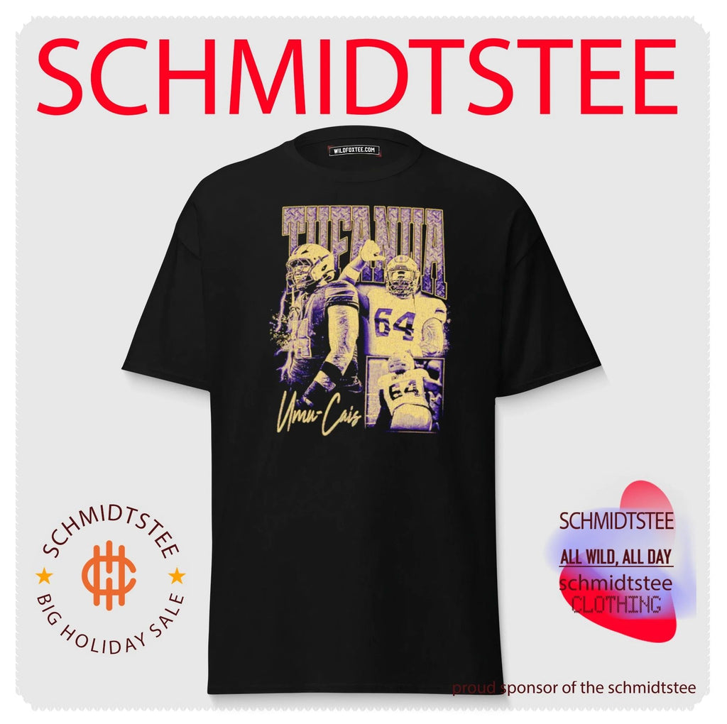 Tufanua Umu-Cais Utah Utes Football Player shirt