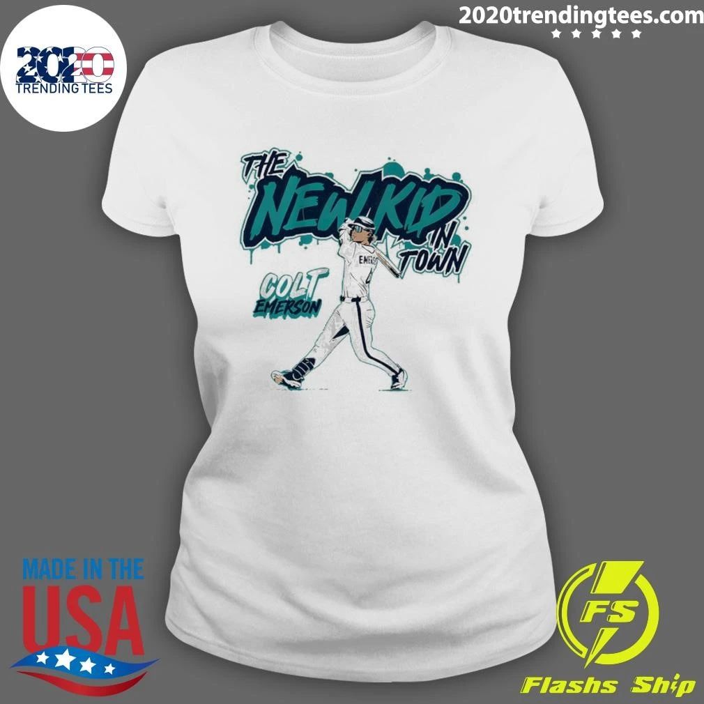 Colt Emerson Seattle Mariners Baseball The New Kid In Town Shirt