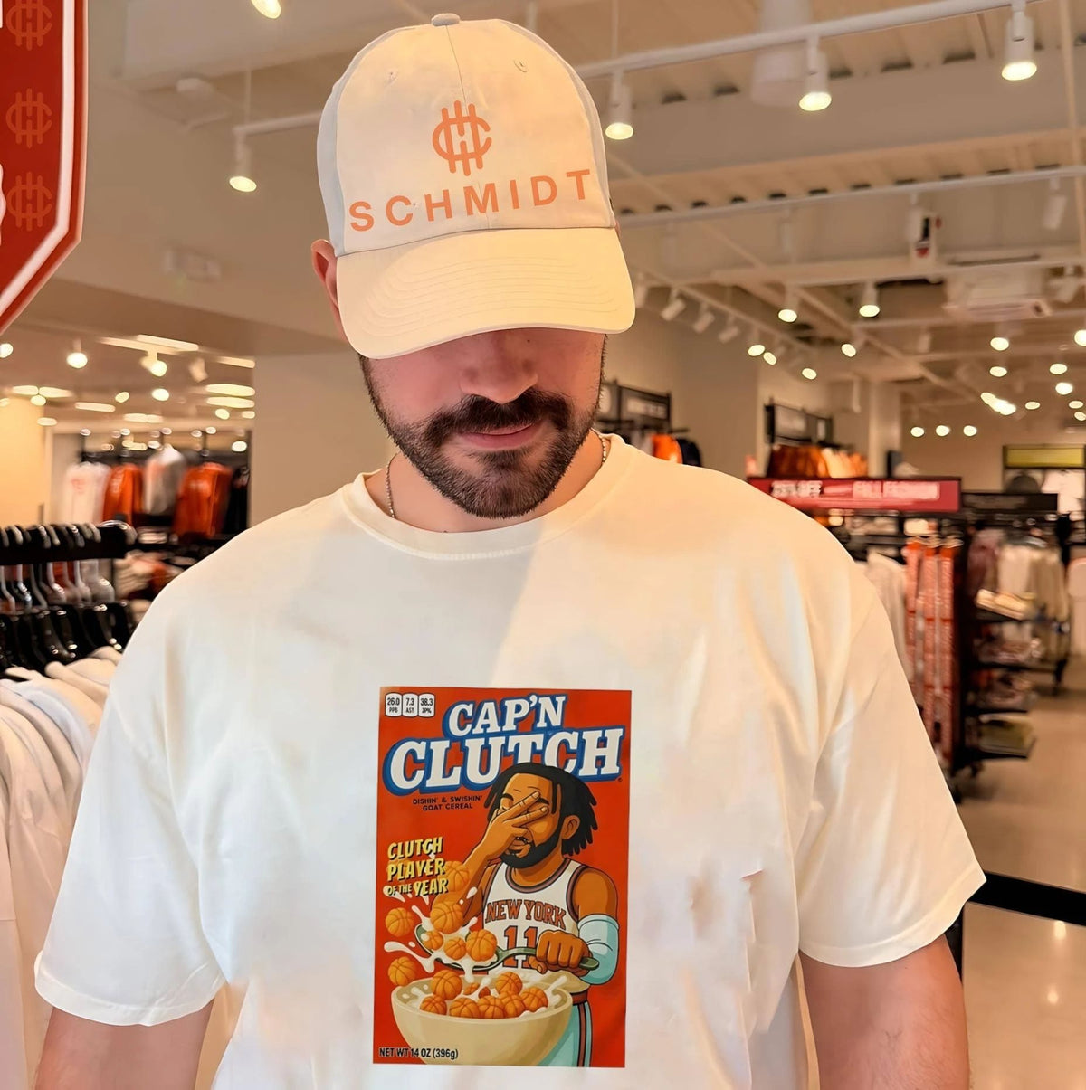 Jalen Brunson Cap’n Clutch Knicks Shirt