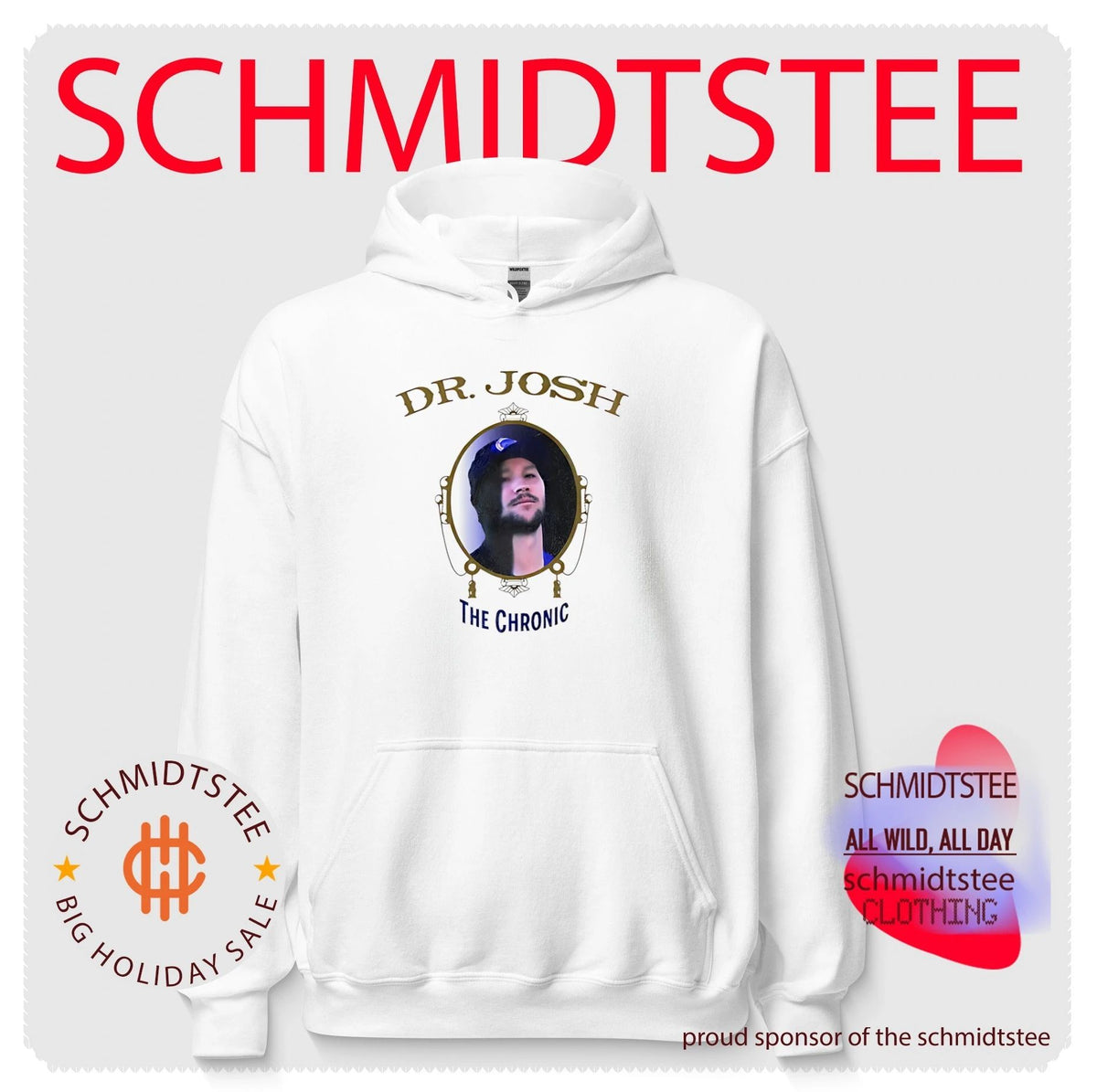 Dr Josh the chronic portrait shirt