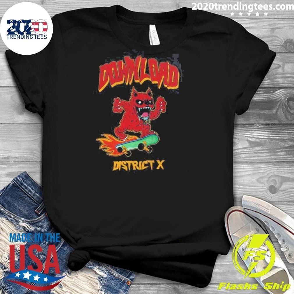 Download Festival UK From 10 To 14 June 2026 District X Shirt