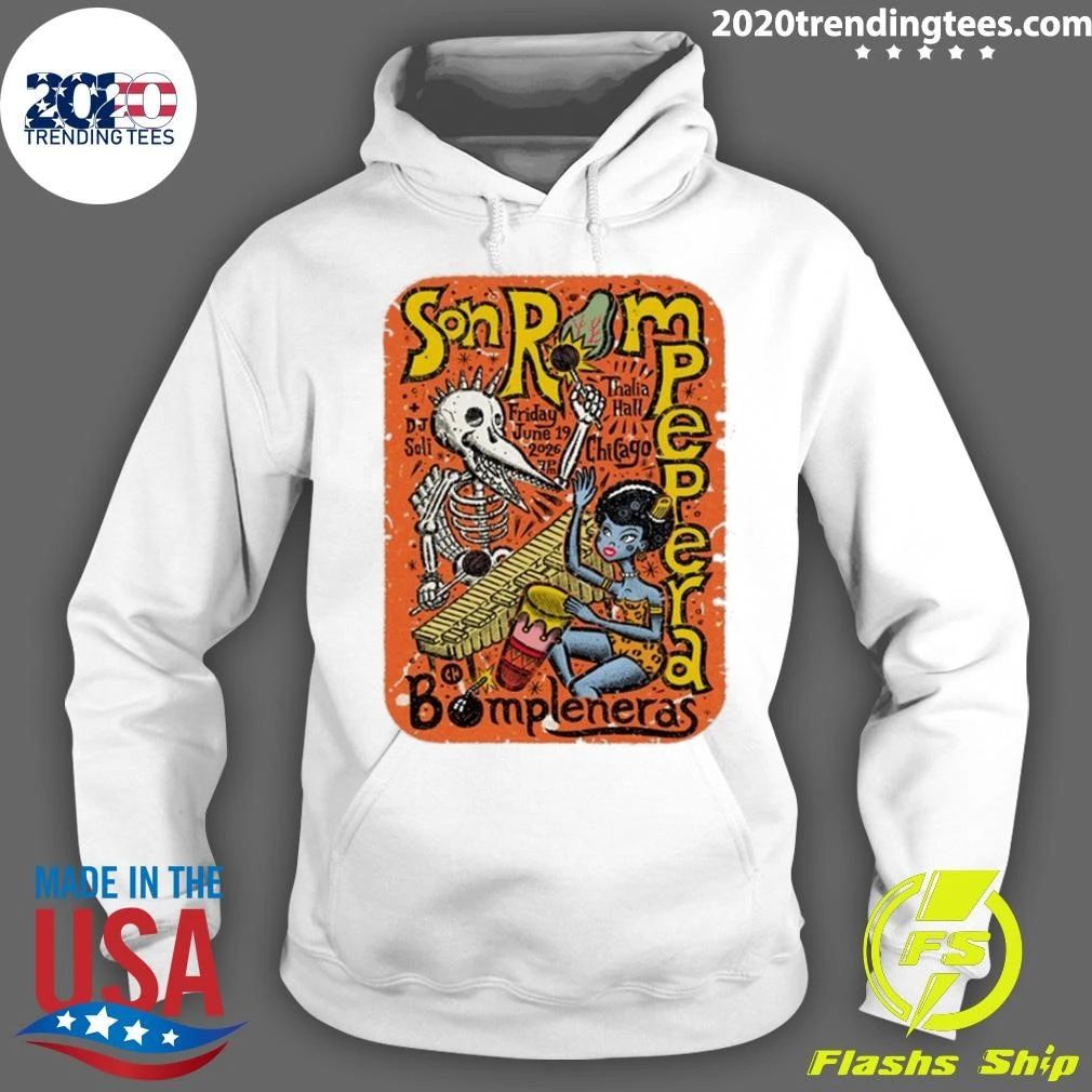 Son Rompe Pera June 19, 2026 Thalia Hall, Chicago IL Tee Shirt