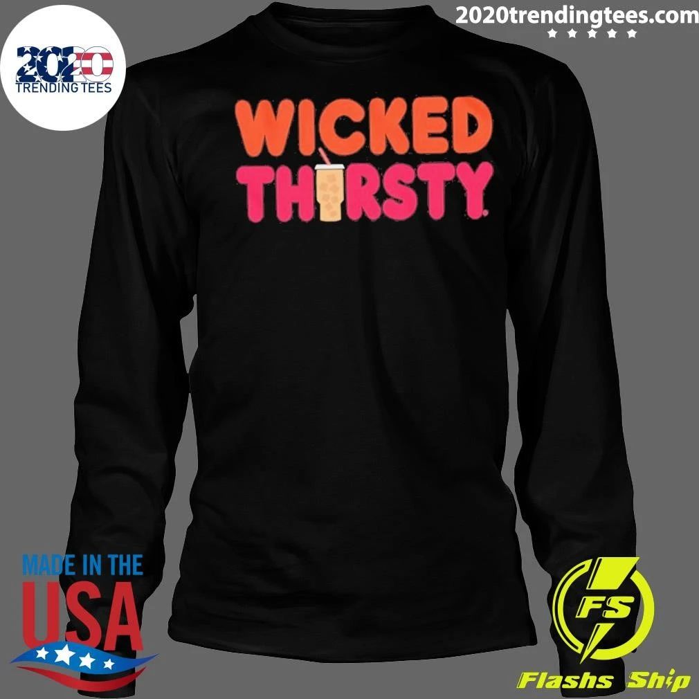 Wicked Thirsty Iced Coffee Shirt