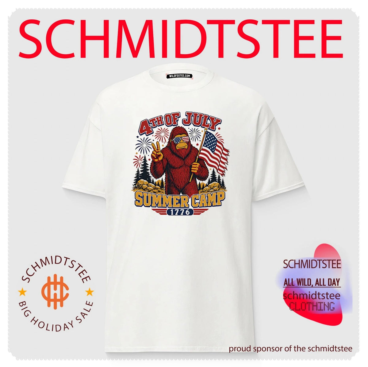 Summer Camp Goblin 4th of July 1776 2026 shirt
