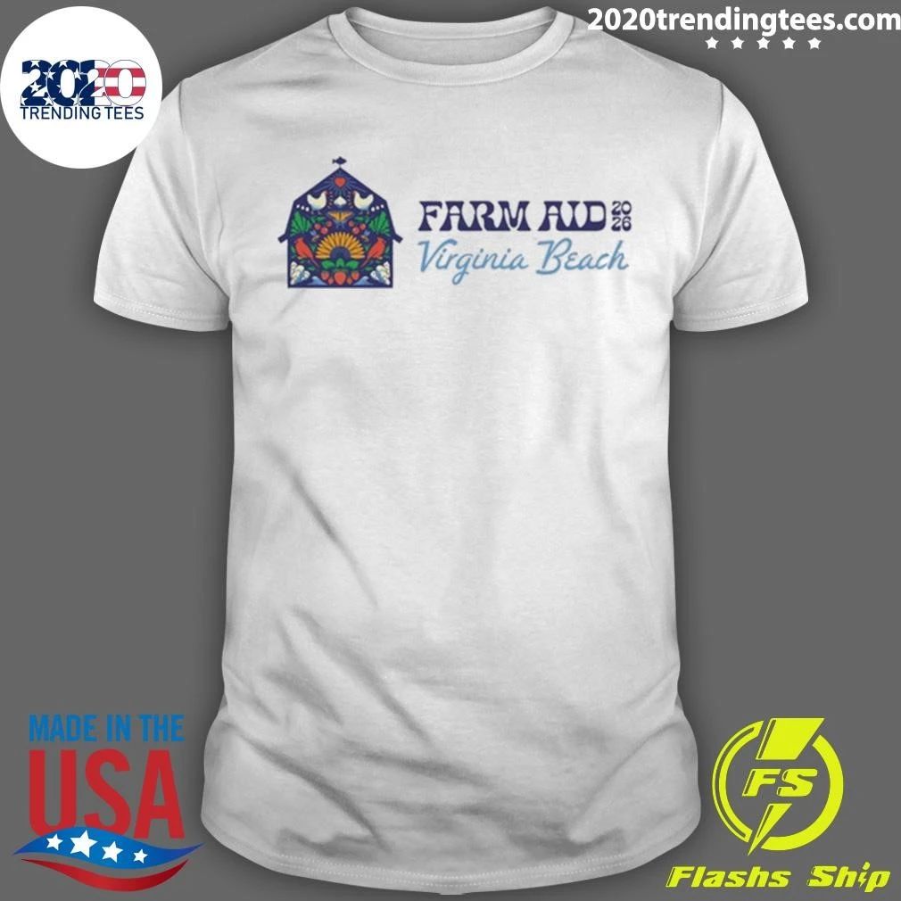 Farm Aid 2026 Virginia Beach Shirt