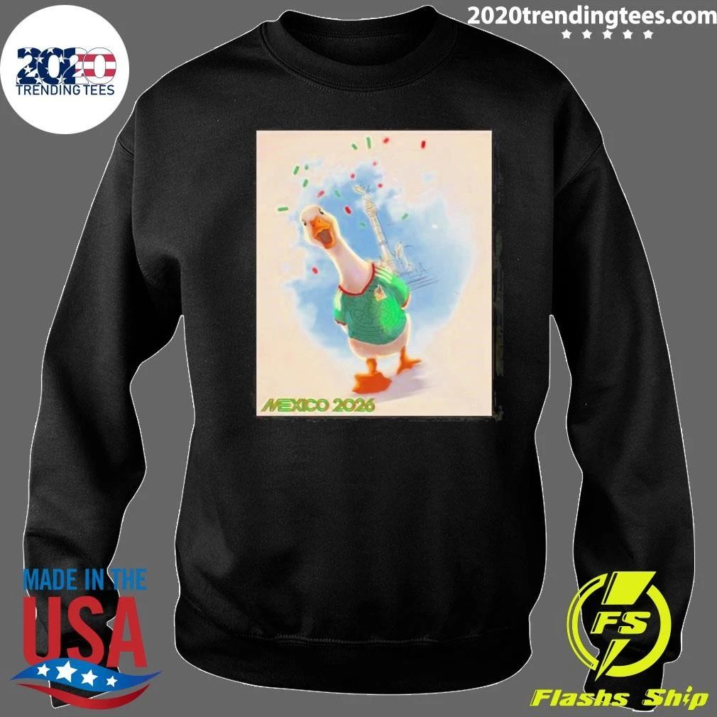 Goose Mascot Mexico 2026 Shirt