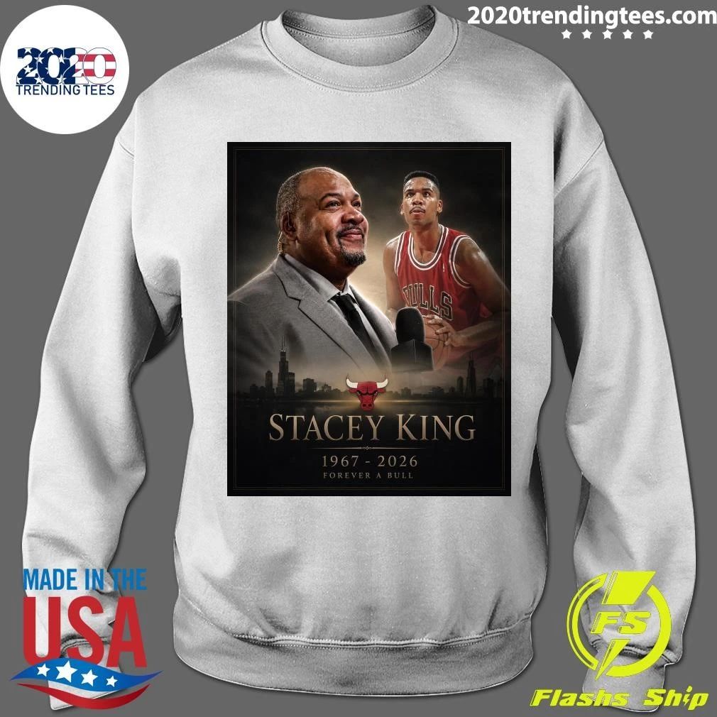Rip Stacey King 1967 2026 Forever A Bull Shirt