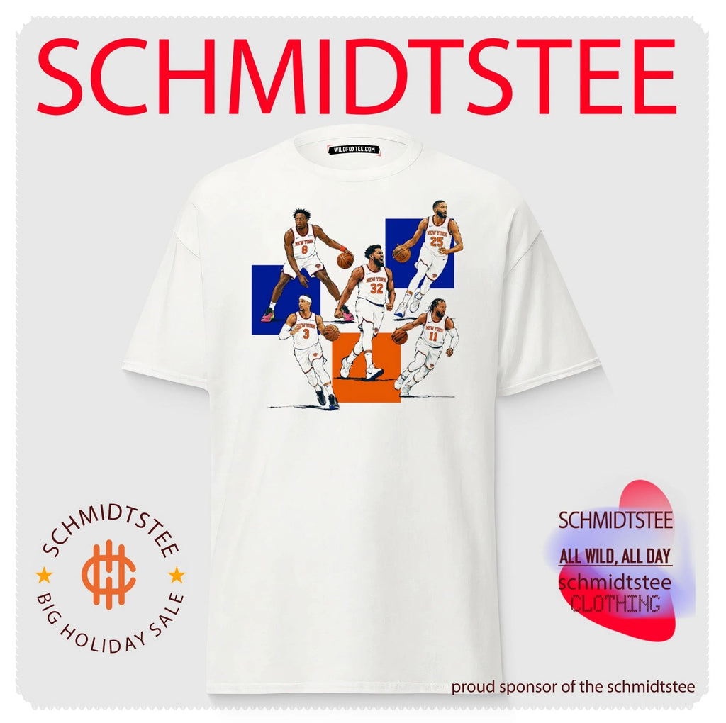 Og Anunoby Josh Hart Karl-anthony Towns Mikal Bridges And Jalen Brunson NY Knicks shirt